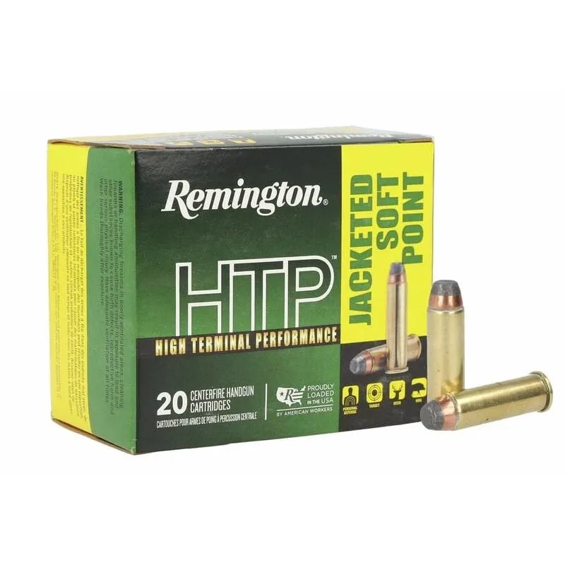 Remington .41 Rem Mag 210gr JSP Brass – 20rd