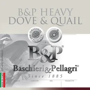 B&P Dove & Quail Shotshells- 12 ga 2-3/4 In 1-1/8 oz #7.5 1255 fps 25/ct