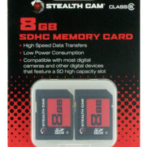 Stealth Cam STC2SD8GB SD Memory Card  8Gb 2 Per Pack