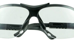 Walker's GWPXSGLCLR Sport Glasses Elite Adult Clear Lens Polycarbonate Black Frame