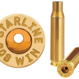 Starline Brass 308WINEUP50 Unprimed Cases  Rifle 308 Win/7.62x51mm NATO Unprimed Brass 50 Per Bag