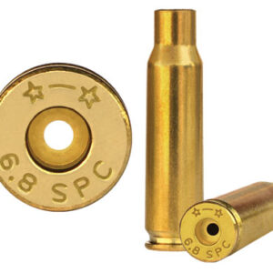 Starline Brass 68SPCEUP50 Unprimed Cases  Rifle 6.8mm Rem SPC Brass 50 Per Bag