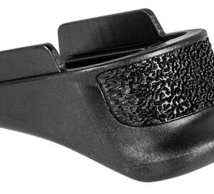 Pearce Grip PG365 Grip Extension  made of Polymer with Texture Black Finish & 5/8" Gripping Surface for Sig P365 with 10rd Mags