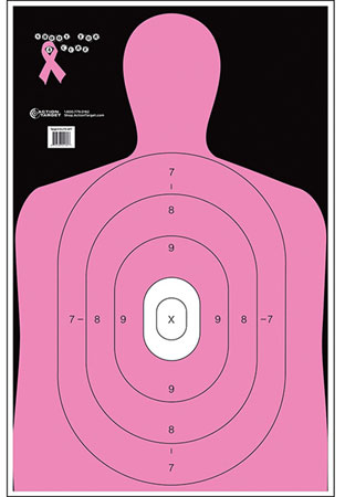 Action Target B27E Silhouette Paper