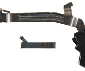 Apex Tactical 102116 Action Enhancement  Black Drop-in Trigger, Compatible w/Glock Gen5 17/19/19X/26/34/45