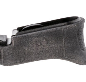 Pearce Grip PGXDS+ Magazine Extension  made of Polymer with Texture Black Finish & 7/8" Gripping Surface for Springfield XD-S, XD-E & XD-S Mod.2 with Single Stack Mags (Adds 1rd 9mm Luger & 40 S&W)