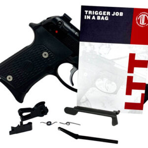 Langdon Tactical Tech LTTTJOP13 Trigger Job In A Bag  Single/Double Action Curved Trigger with SA 3.50-4 lbs Draw Weight, for Beretta 92/96/M9 (not A1)