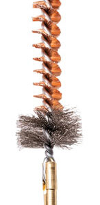 KleenBore M16C Military Style Chamber Brush .223/ 5.56mm Cal Rifle #8-36 Thread Phosphor Bronze Bristles