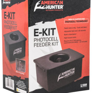 American Hunter AHEKIT Photocell Feeder Kit 2 Programs 1-30 Seconds Duration Black