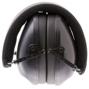 Radians LSO100CS Lowset Muff Polymer 21 dB Over the Head Black Adult 1 Pair