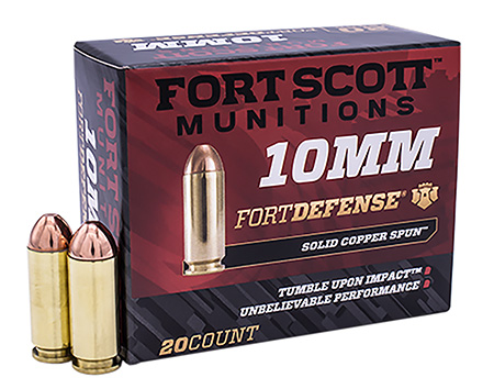 Fort-Scott 10mm Auto 125gr Brass – 20rd