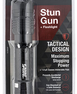 Sabre S2000SF Stun Gun/Flashlight w/Holster Black Aluminum 1.82 uC Pain Rating