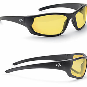Walker's GWPIKNFF1AMB Ballistic Eyewear IKON Carbine Adult Amber Lens Matte Black Frame