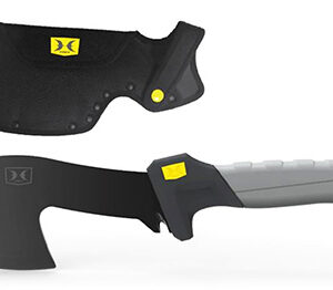 Hawk HWKHATCH Hatchet  2.50" Blade Axe Stainless Steel Blade Black/Gray GRN w/Rubber Overlay Handle 9.46" Long