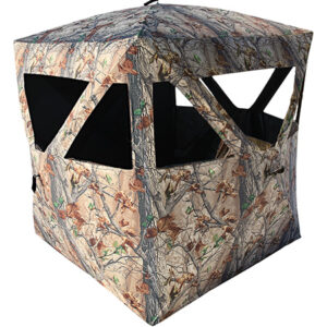 Muddy MUDGB250 Ground Blind 3-Person Cervidae Camo 72" x 72" x 66"