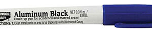 Birchwood Casey 15121 Aluminum Black Touch-Up Pen Felt Tip Gloss Black