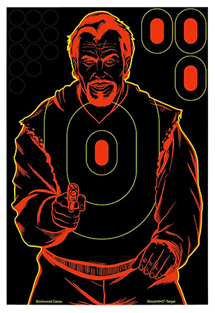 Birchwood Casey Shoot-N-C Reactive Target Silhouette