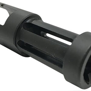 Samson 040606203 Flash Hider  Black Oxide Stainless Steel with 2.50" OAL & .860" Diameter for Ruger 10/22