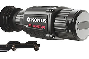 Konus 7952 Flame-R  Thermal Rifle Scope Hand Held/Mountable Scope Black 2.5-20x Multi Reticle 256x192 Resolution Zoom Digital 1x/2x/4x/8x