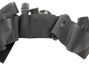 Galco UWBKSM2 UnderWraps 2.0 Black Small Leather/Nylon Handgun