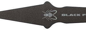 Cold Steel CS80STMA Black Fly Thrower Fixed Plain Black 1055 Carbon Steel Blade/Handle