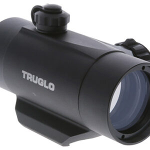 TruGlo TGTG8030B3 Traditional  Anodized Matte Black 1x 30mm Red Descending Diameter Dots Reticle