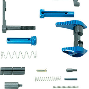 Timber Creek Outdoors ARLPKB Lower Parts Kit  Blue Anodized Aluminum for AR-15