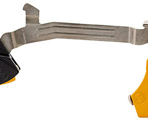 Timney Triggers ALPHAGLOCK34GOLD Alpha Competition 9mm Luger/40 S&W Gold Straight Trigger Compatible w/Most Glock Gen3-4