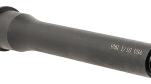TacFire BAR9MM7BN AR Barrel  9mm NATO 7.50" Black Nitride Finish 4150 Chrome Moly Vanadium Steel Material with Threading & 1:10" Twist for AR-15