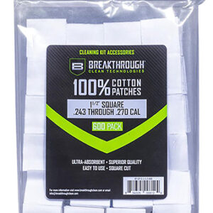 Breakthrough Clean BTCPS11/2600 Square Patches 243/270 Cal 600 pieces