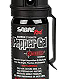 Sabre F15BUSG02NY Flip Top Pepper Gel OC Pepper 25 Bursts Range 10 ft .53 oz Black