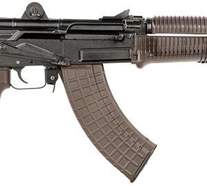 Arsenal SAM7K55P SAM7K  7.62x39mm 30+1 8.50", Black Rec, Plum Polymer Furniture, Picatinny Stock Adapter, Ambi Safety, Blast Diverter, Adj. Sights, Optics Rail