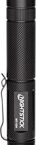 Nightstick MT120 MT-120 Mini-TAC Black Anodized Hardcoat Aluminum White LED 140 Lumens 68 Meters Beam Distance