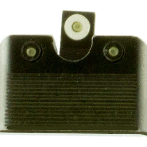 TruGlo TG231MP2W Tritium Pro  Black | Green Tritium White Outline Front Sight Green Tritium Rear Sight
