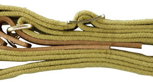 Aim Sports PJSSL Heavy Duty  made of Olive Canvas with Leather Trim, 20"-42" OAL & Heavy Duty Design for AK-Platforms