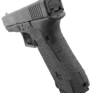 Talon Grips 113G Adhesive Grip  Compatible w/ Glock 17/22/24/31/34/35/37 Gen4 w/No Backstrap, Black Textured Granulate