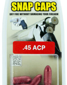 Carlson's Choke Tubes 00062 Snap Cap Pistol 45 ACP Aluminum 5 Pack