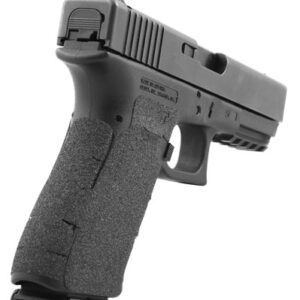 Talon Grips 379G Adhesive Grip  Compatible w/Glock 17/19x/22/24/31/34/35/37/45/47 Gen5 w/No Backstrap, Black Textured Granulate
