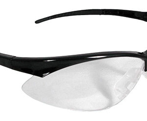 Radians OB110CS Outback Shooting Glasses Adult Clear Lens Anti-Fog Black Frame