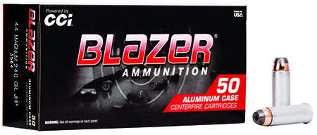 Cci .44 Magnum 240gr Aluminum – 50rd