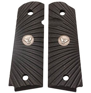 Wilson Combat 351AAFS Grip Panels 1911 Starburst G-10 Black