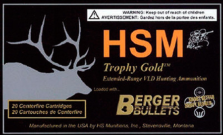 HSM .243 Winchester 95gr JACKETED HOLLOW POINT Brass – 20rd
