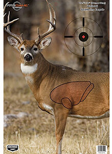 Birchwood Casey 35401 Pregame  Deer Paper Hanging Universal 16.50" x 24" 3 Per Pkg