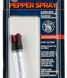 S&W Pepper Spray 1251 Pepper Spray  OC Pepper Range 10 ft 0.75 oz Clear Includes Keycap