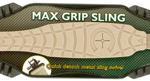 Caldwell 156214 Max Grip Sling with Flat Dark Earth Finish, 20"-40" OAL, 2.75" W & Adjustable Design for Rifles
