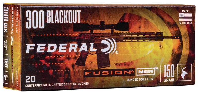 Federal .300 Blackout 150gr SP Brass – 20rd