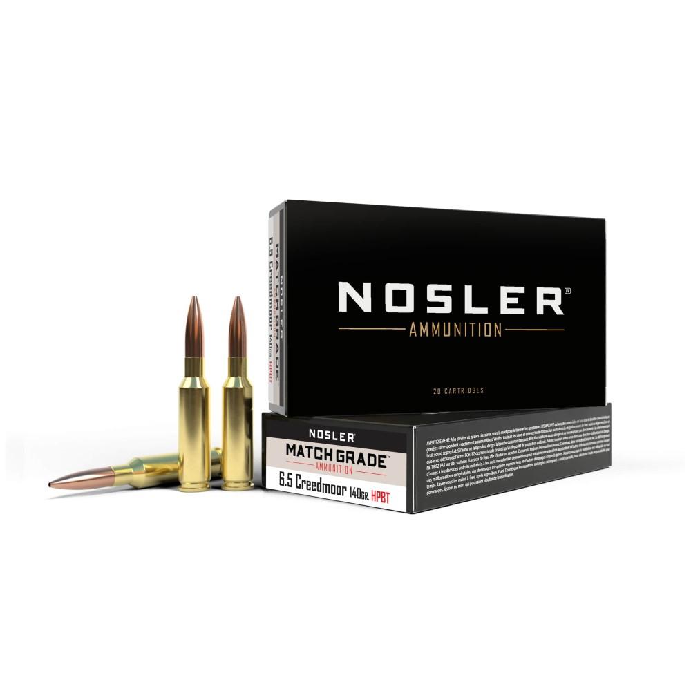 Nosler 6.5 Creedmoor 140gr Brass – 20rd