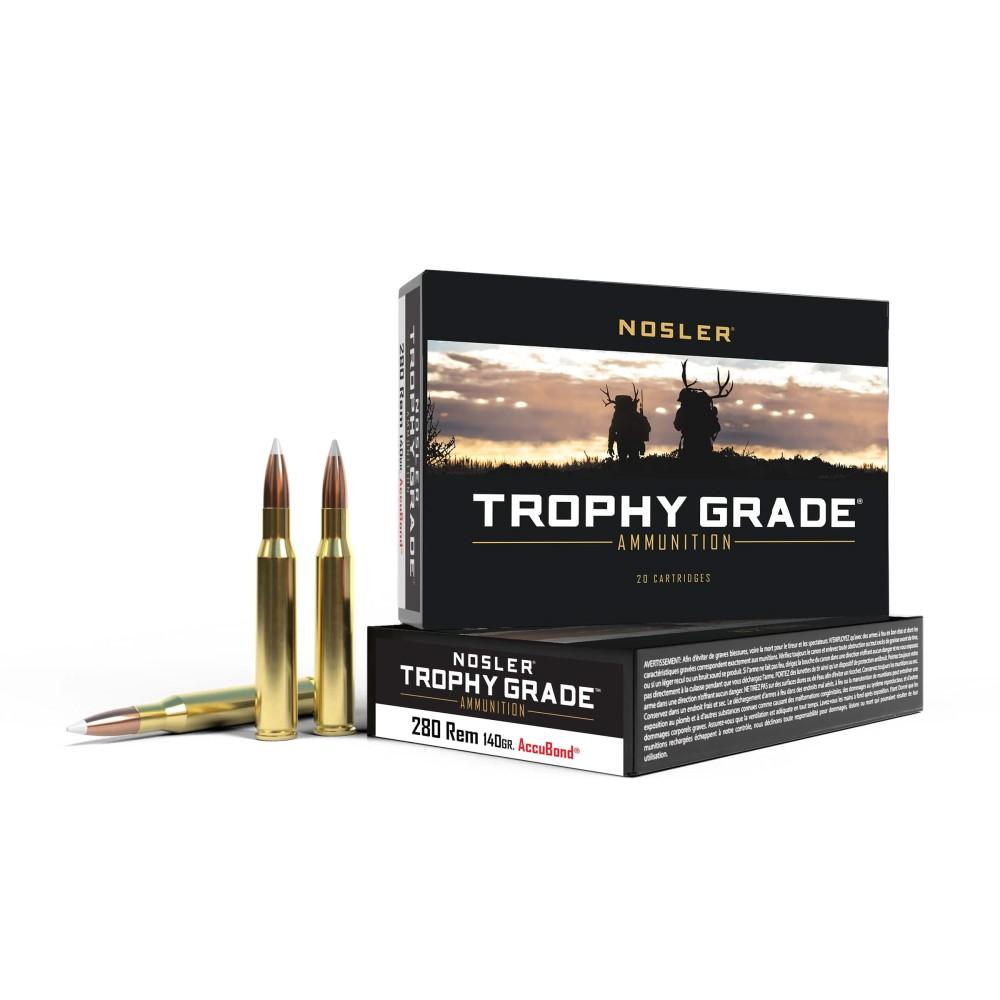 Nosler .280 Remington 140gr ACCUBOND Brass – 20rd