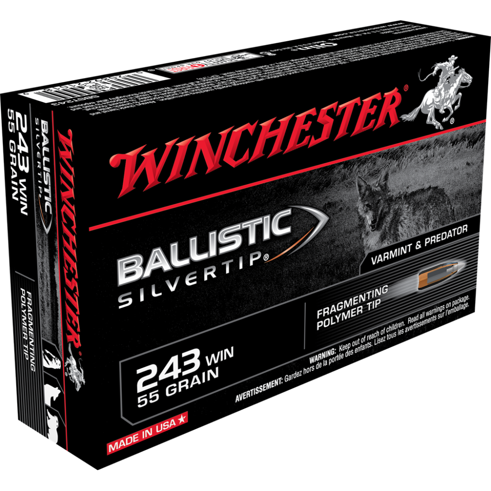 Winchester .243 Winchester 55gr Brass – 20rd