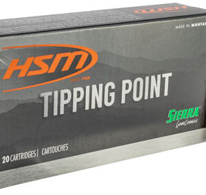 HSM 24321N Tipping Point  243 Win 90 gr Sierra GameChanger 20 Per Box/ 25 Case